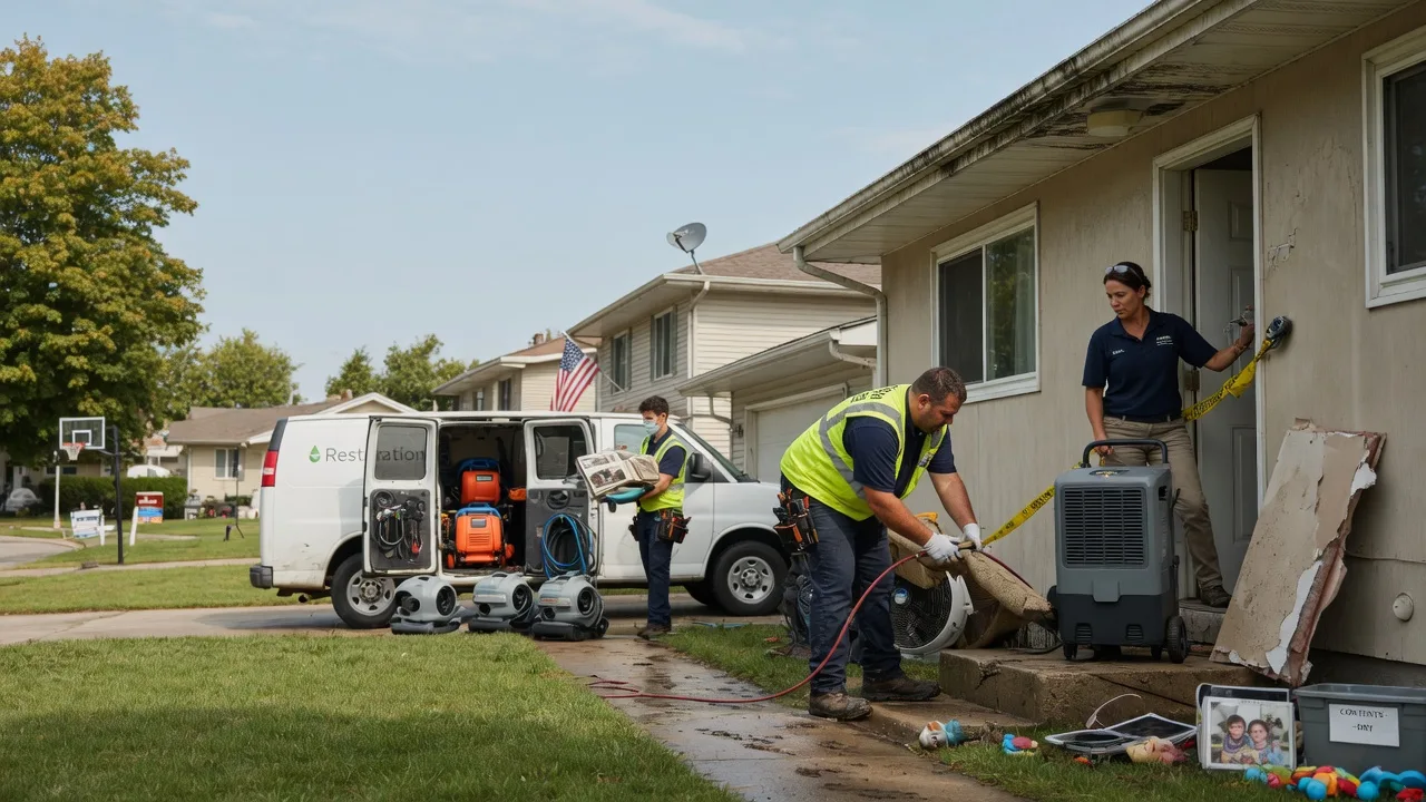 Water Damage Restoration in Mcclellandtown, PA near me